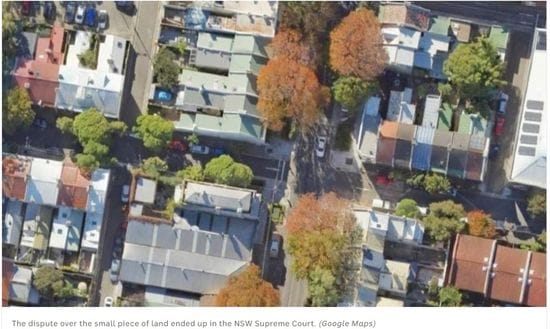 Sydney man invokes squatting law to win rights to Redfern 'dunny lane' in NSW Supreme Court